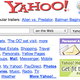 What Yahoo’s homepage looked like 10 years ago.